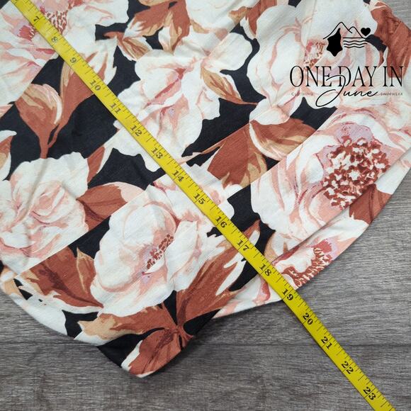 Express Linen Floral Pencil Skirt Size XS - Picture 4 of 5